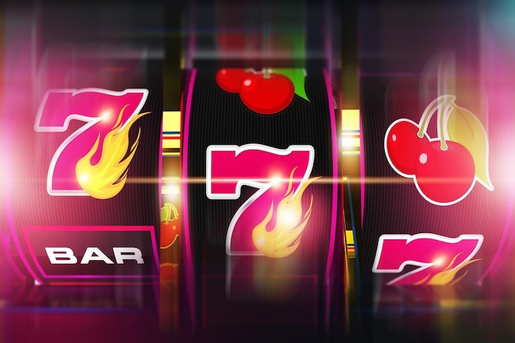 Antarmuka permainan Caribbean Stud Poker menampilkan kartu dan opsi taruhan